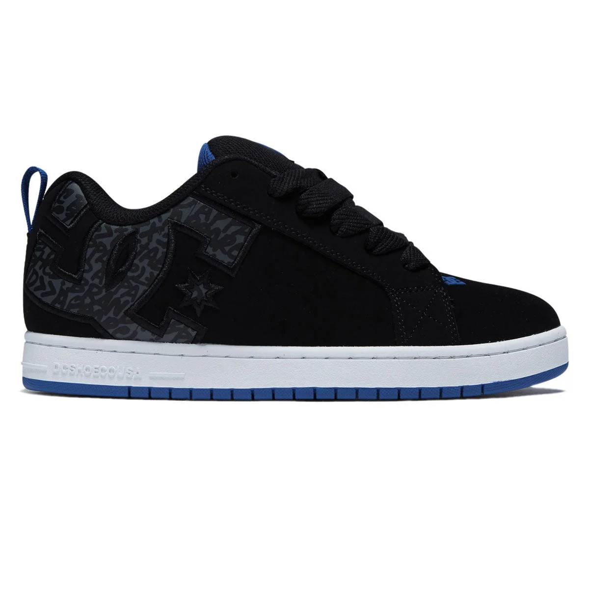 Dolce & Gabbana DC Court Graffik Shoes - Black/Blue