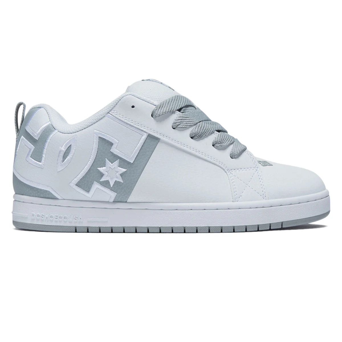 DC Court Graffik SQ Shoes - White/Grey