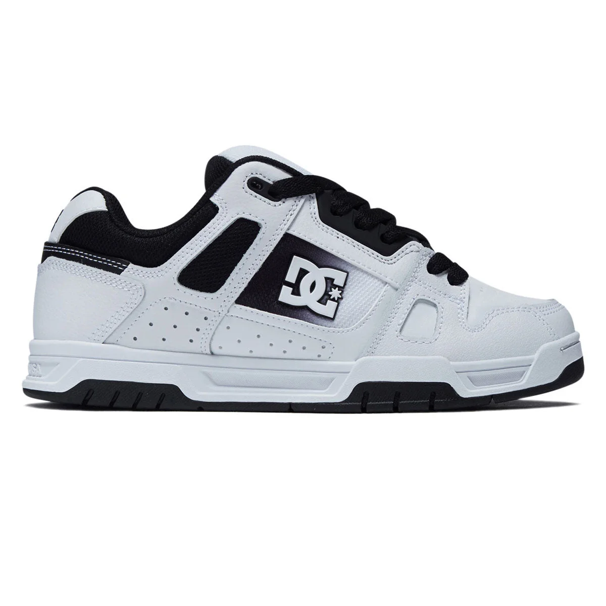 DC Stag Shoes - White/Black