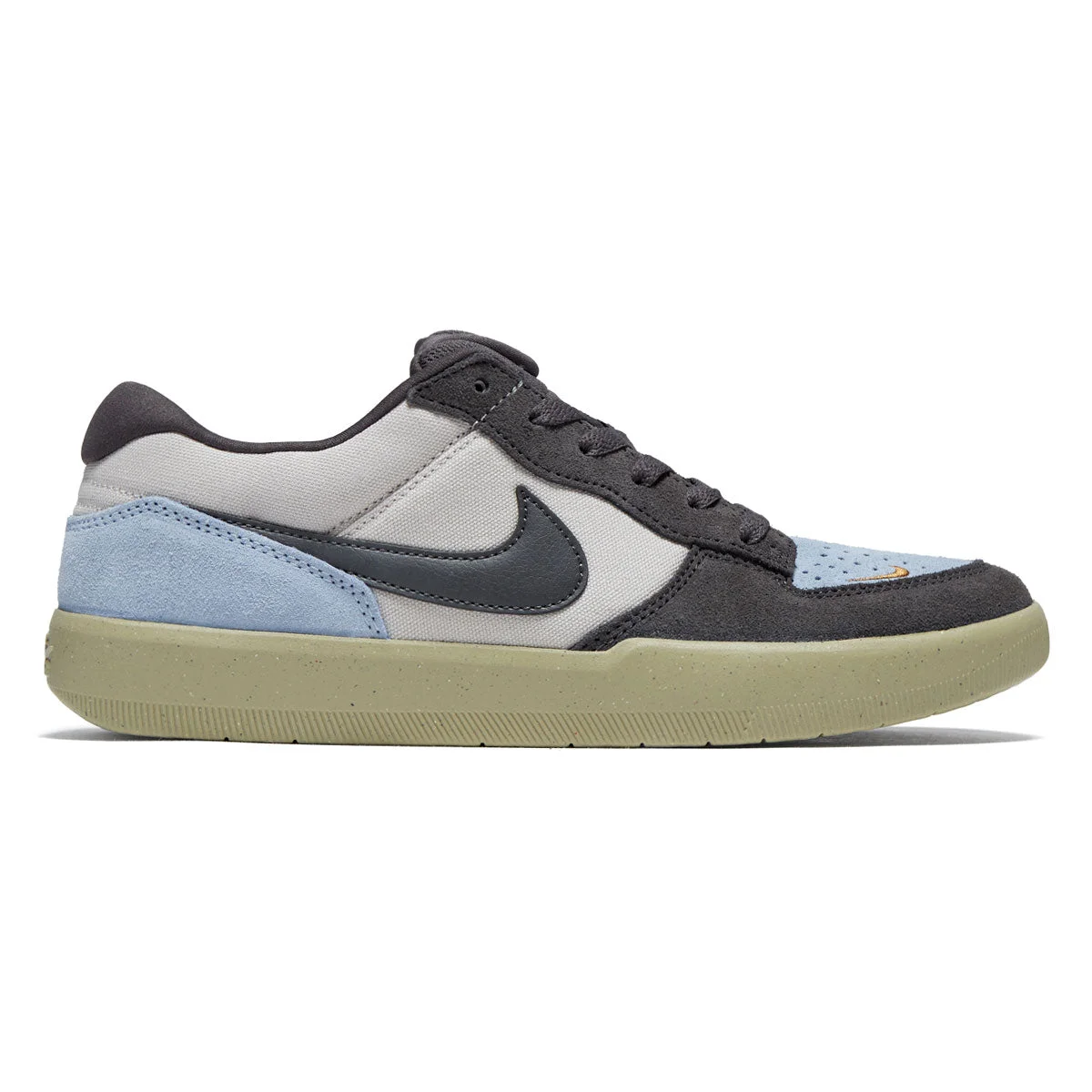 Nike SB Force 58 Shoes - Light Orewood Brown/Medium Ash/Psychic Blue