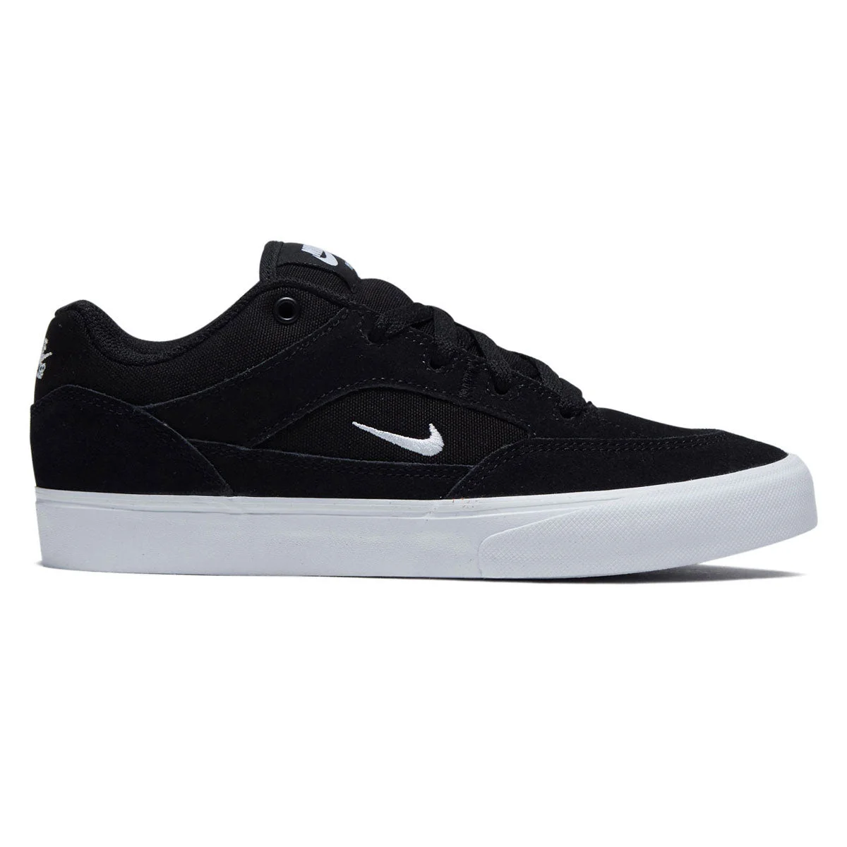 Nike SB Youth Malor Shoes - Black/White/Black/White