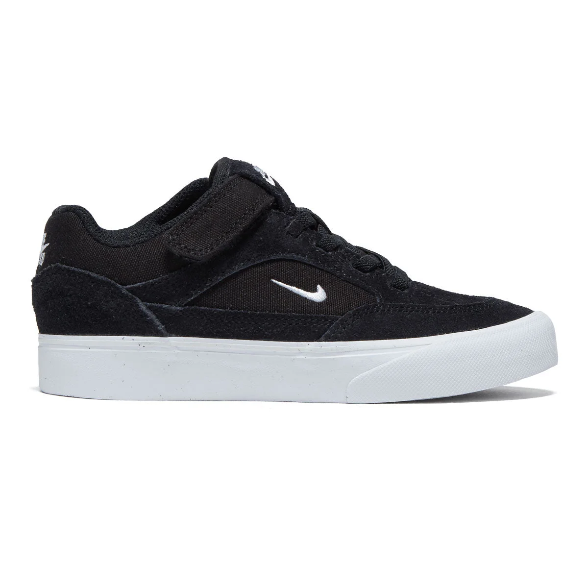 Nike SB Toddler Malor Shoes - Black/White/Black/White