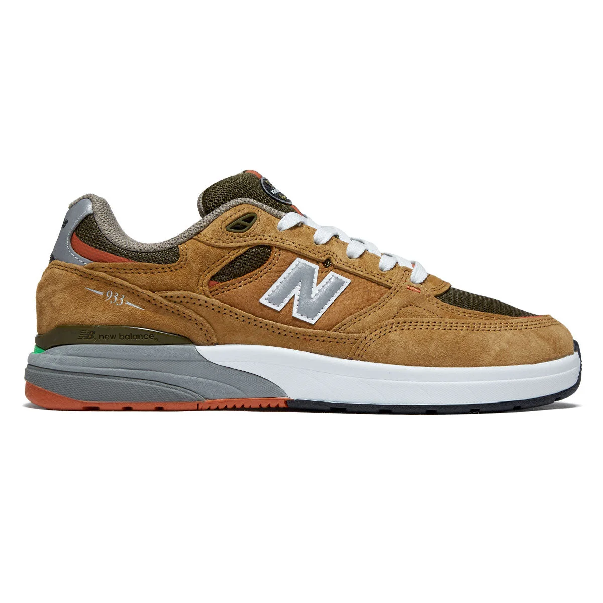 New Balance Andrew Reynolds 933 Shoes - Camel/Grey