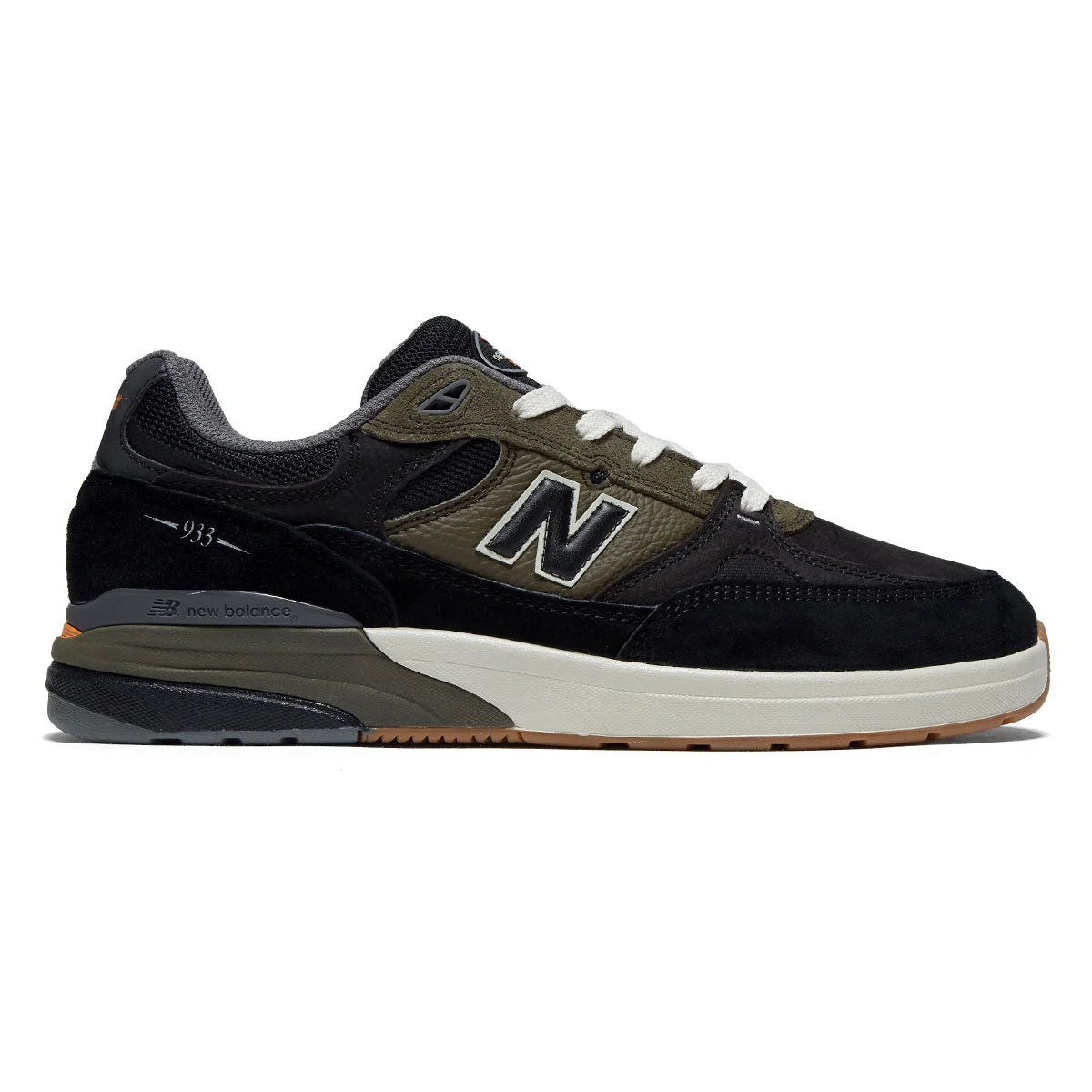 New Balance Andrew Reynolds 933 Shoes - Black/Olive