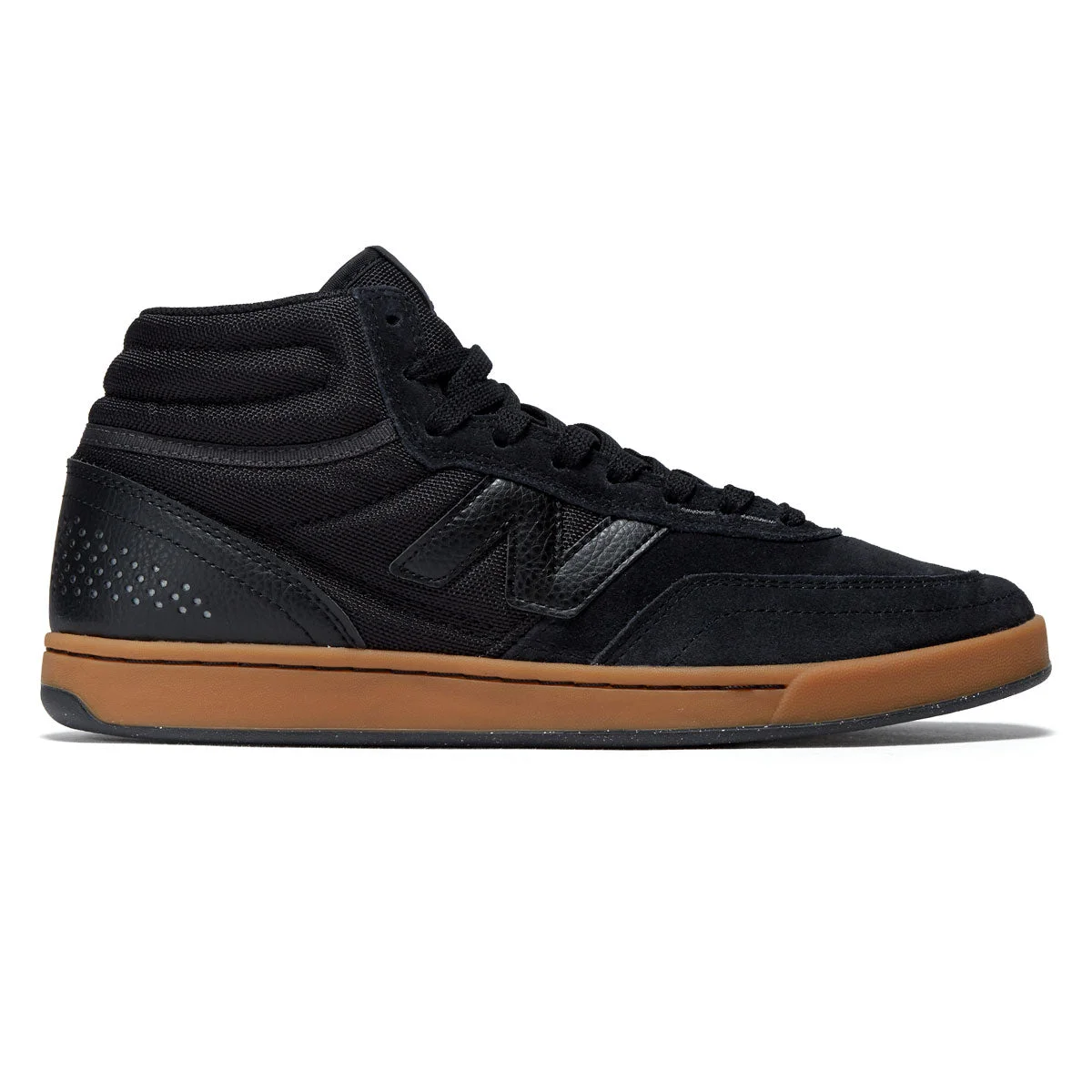 New Balance 440 High V2 Shoes - Black/Gum