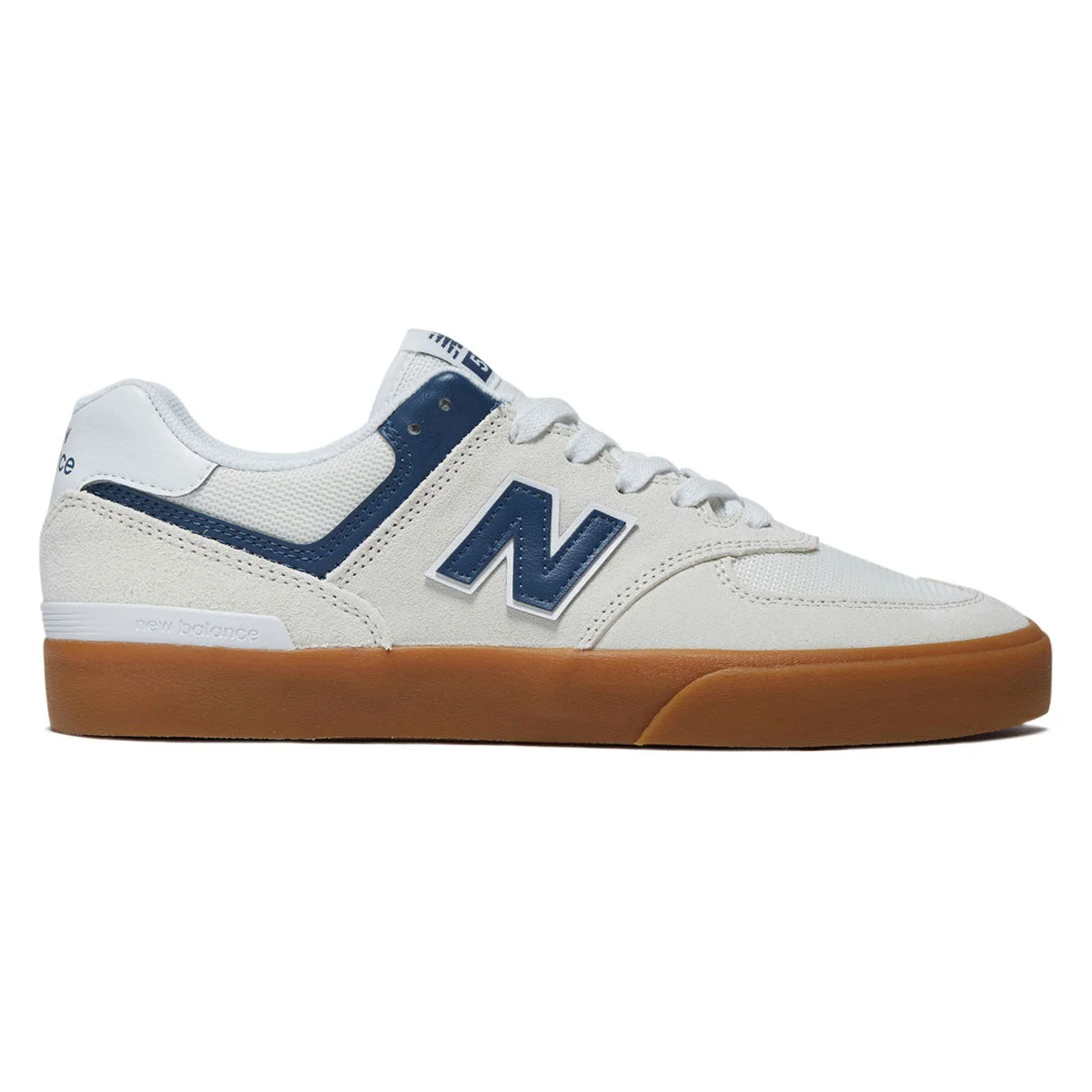 New Balance 574 Vulc Shoes - Sea Salt/Blue