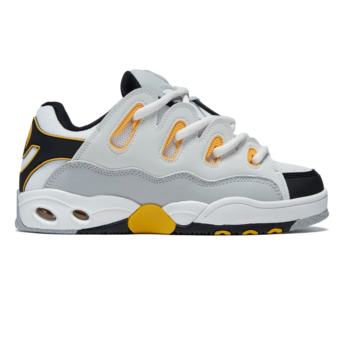 Dolce & Gabbana Osiris D3 OG Shoes - White/Grey/Yellow