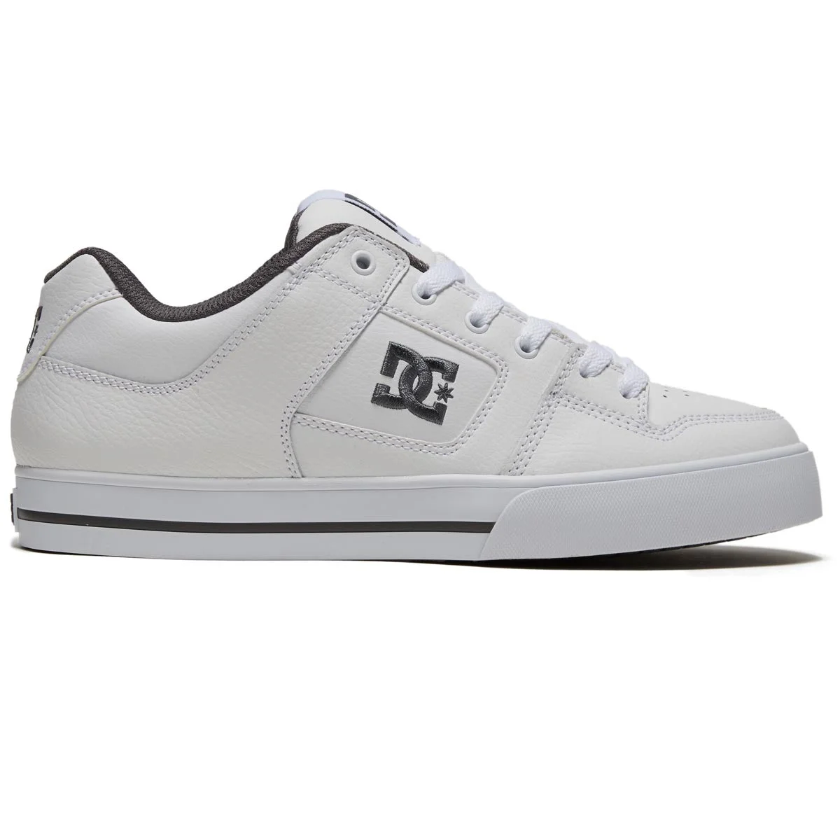 DC Pure Shoes - White/Battleship/White