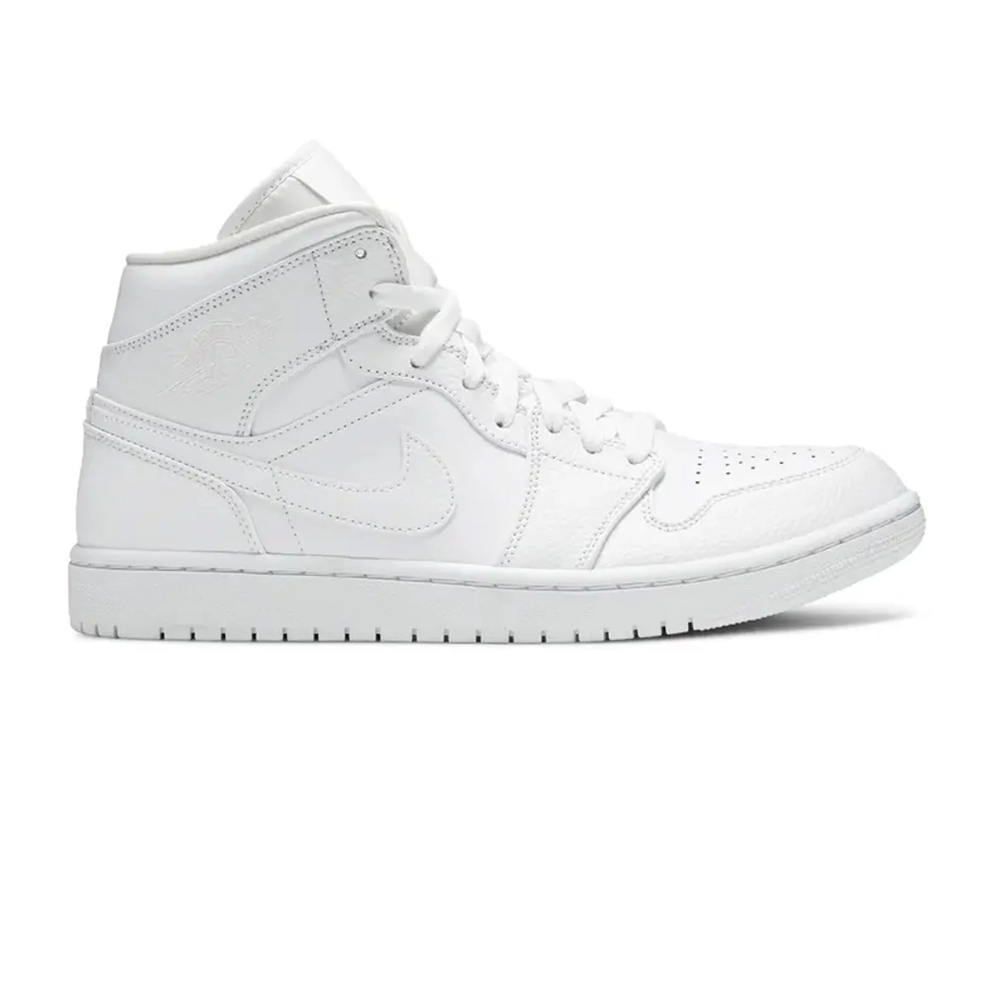 Air Jordan 1 Mid 'Triple White' (2020 / 2021)