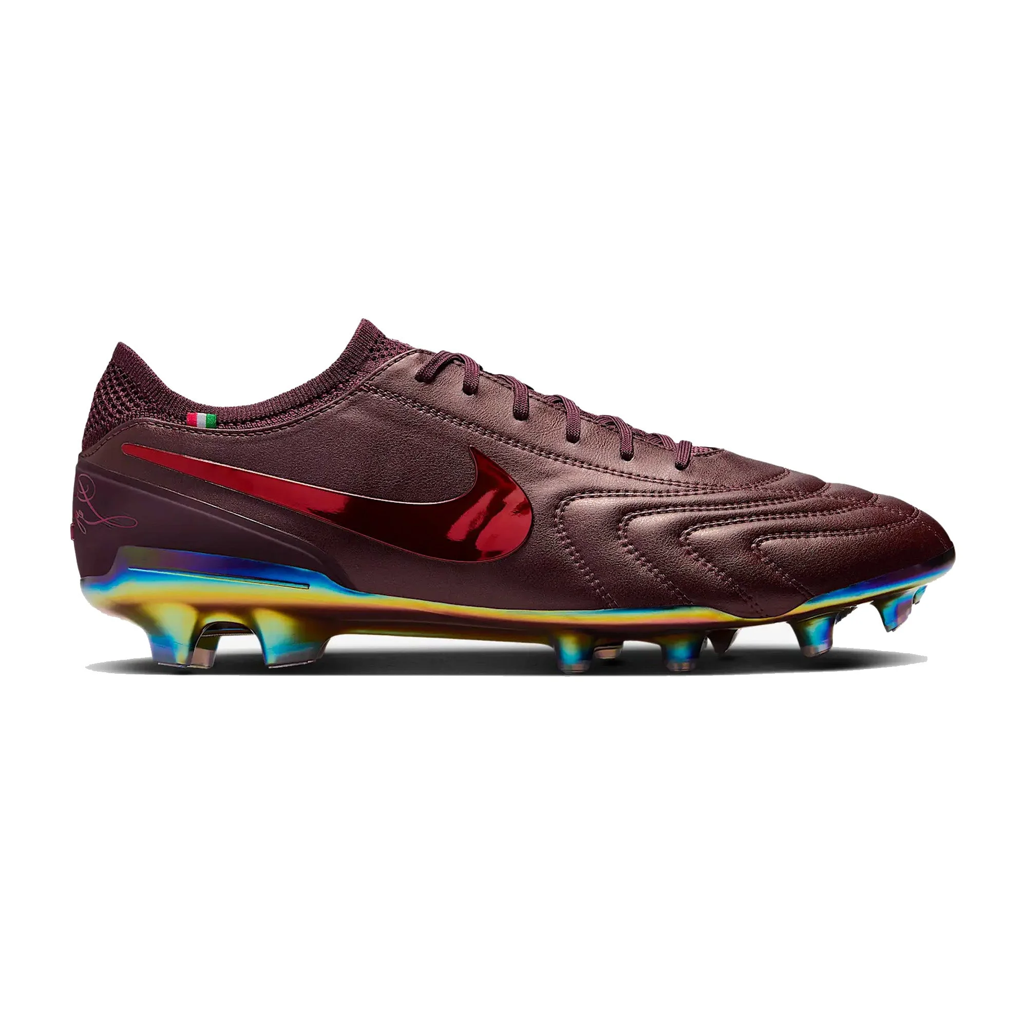 Nike Tiempo Legend 10 Elite Luxe FG 'Montebelluna Leather Port Wine' (2025)