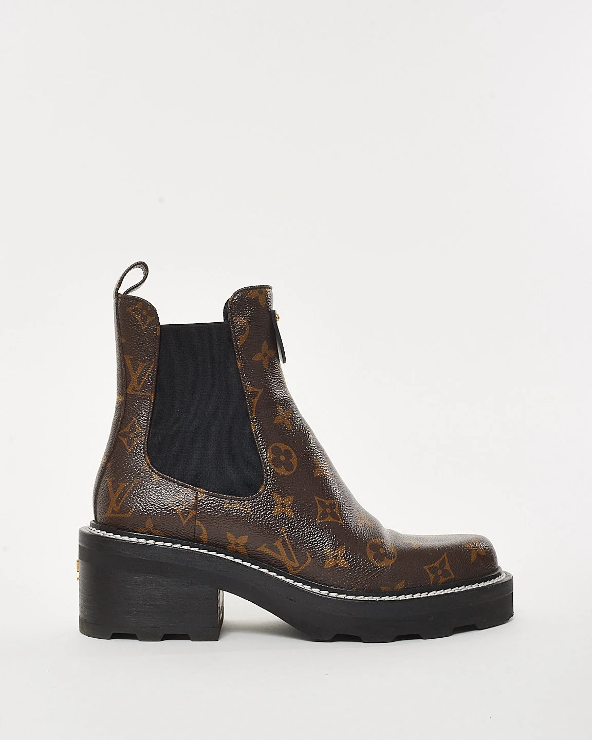 Louis Vuitton Monogram Canvas LV Beaubourg Ankle Boots - 39