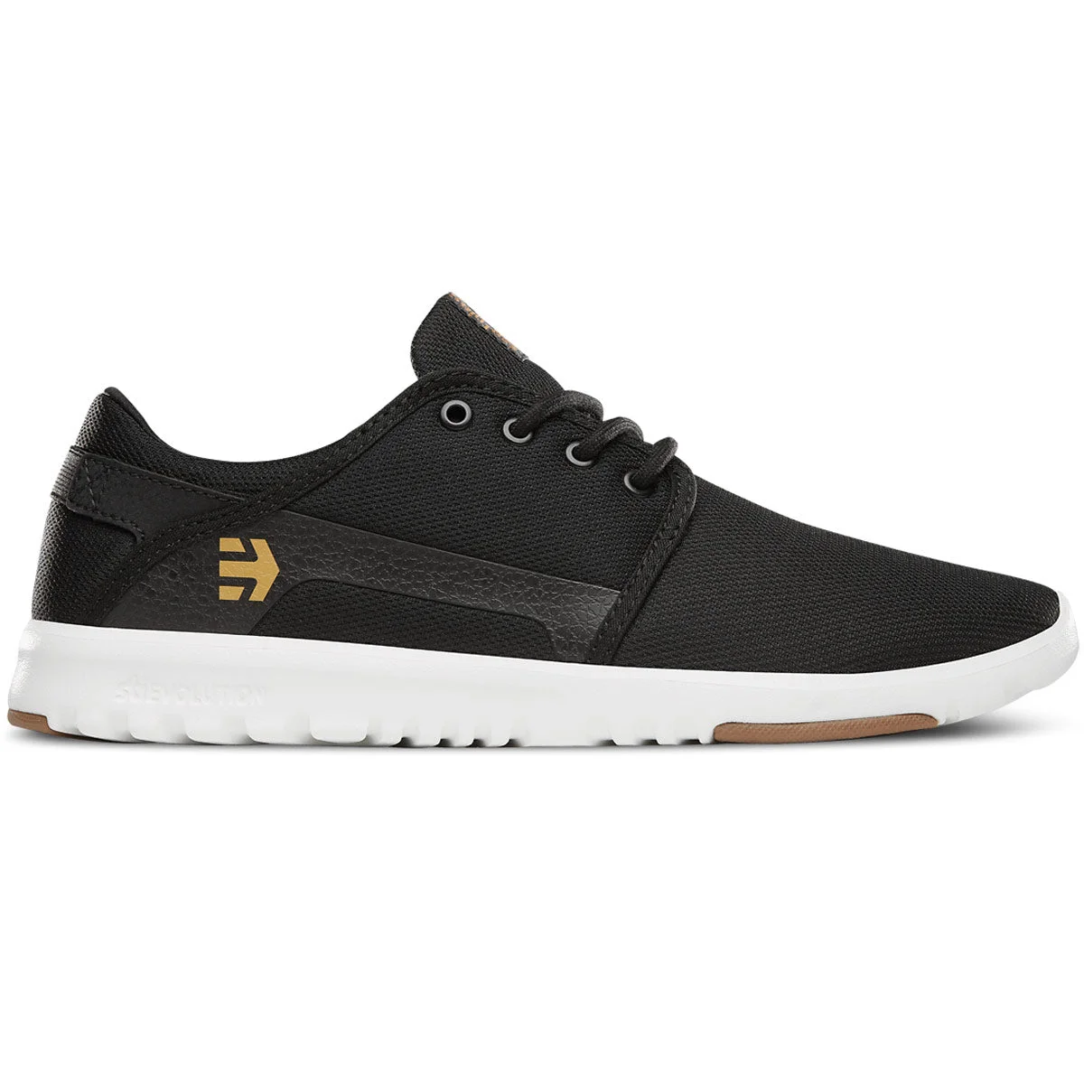 Etnies Scout Shoes - Black/White/Gum