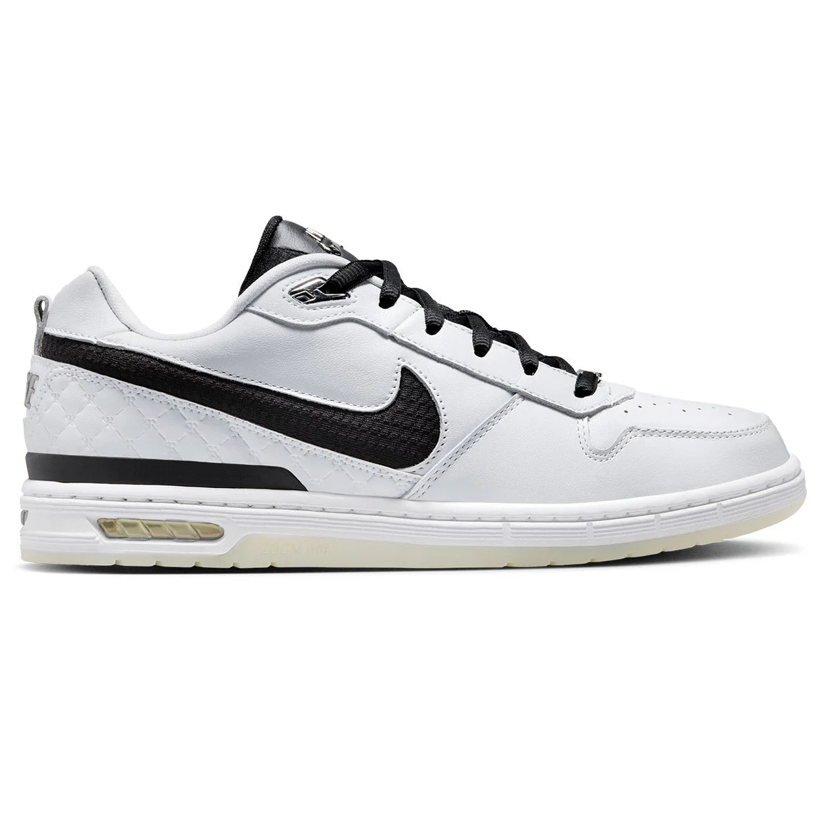 Nike SB Zoom Air Paul Rodriguez Shoes - White/Black/White/Clear